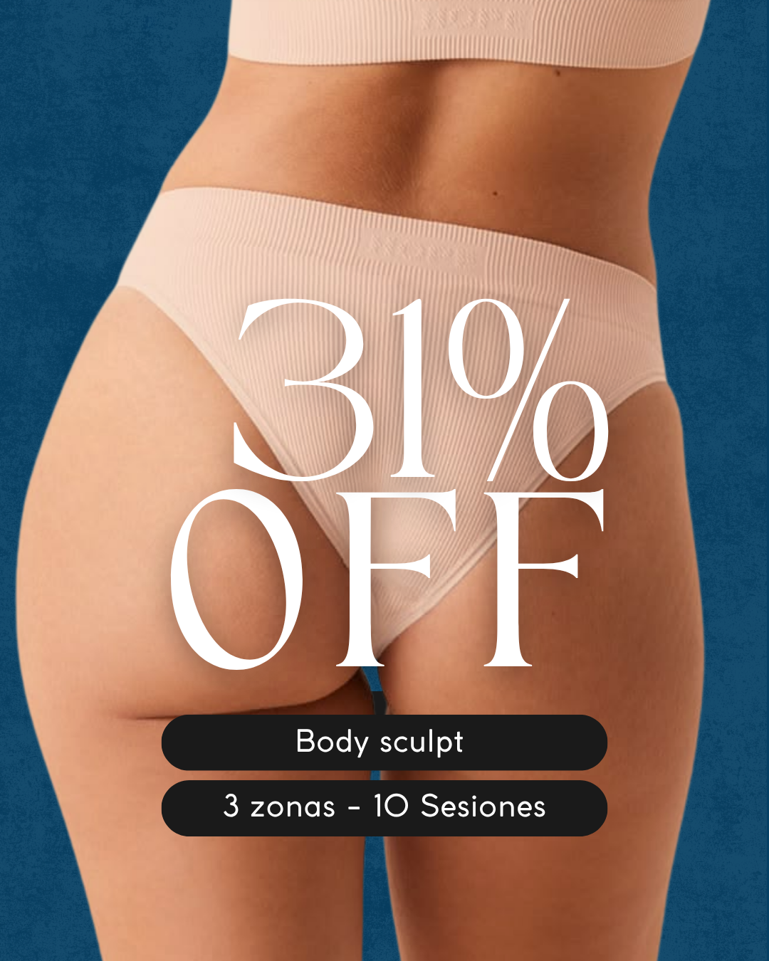 Body sculpt 3 zonas 10 sesiones