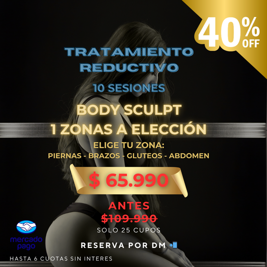 Body Sculpt 1 zona a elección