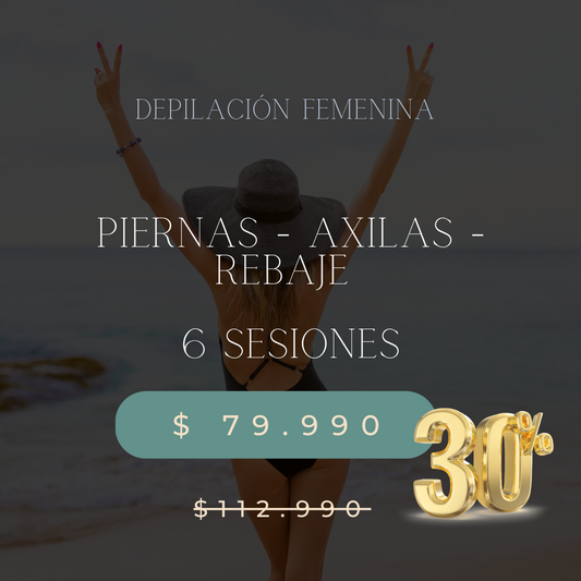 Piernas completas - axilas - rebaje