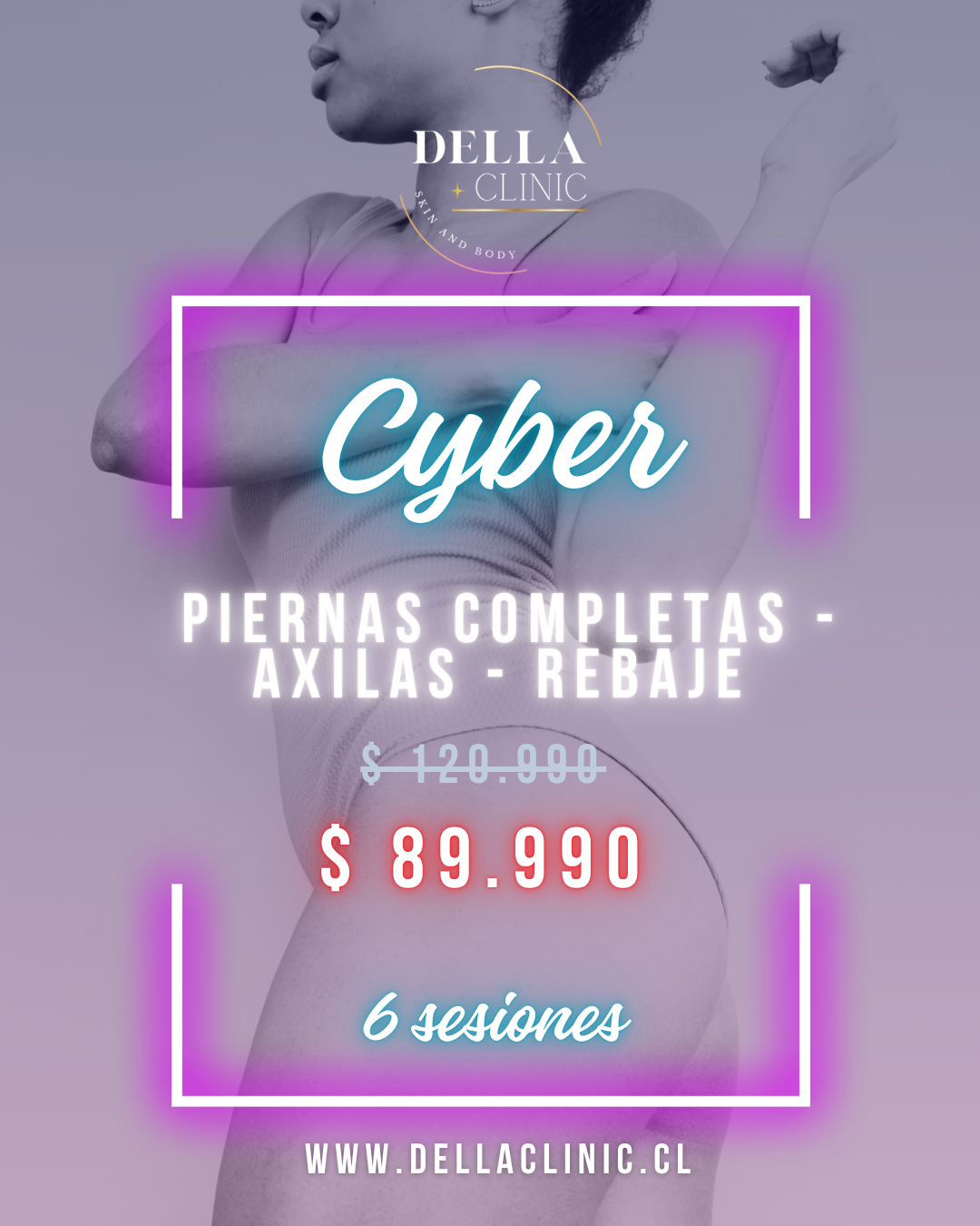 Piernas completas - axilas - rebaje 6 sesiones