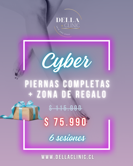 Piernas completas + zonas de regalo 6 sesiones