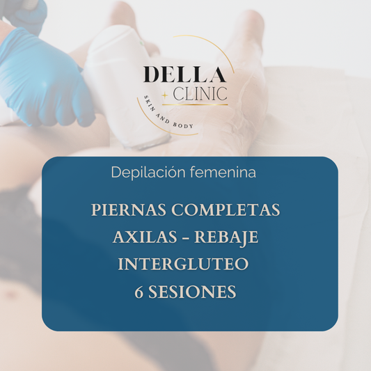 Piernas completas - Axilas - Rebaje - Intergluteo