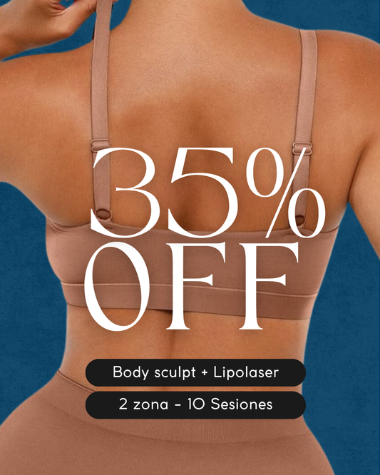 Body sculpt - lipolaser 2 zonas 10 sesiones